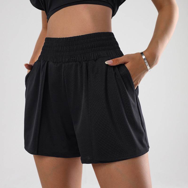 Summer Exercise Shorts Outer Wear High Waist Fat Cover - MYLUXURY LANE ENTERPRISE