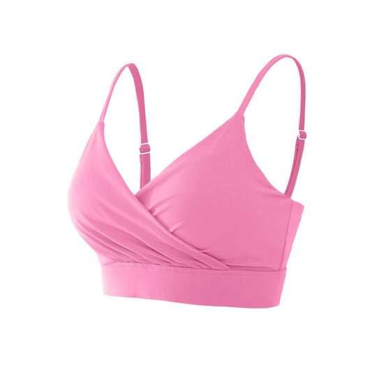 Cross Strap Hollow Yoga Wear Hollow Tight Sling Sports Top Bra Casual - MYLUXURY LANE ENTERPRISE