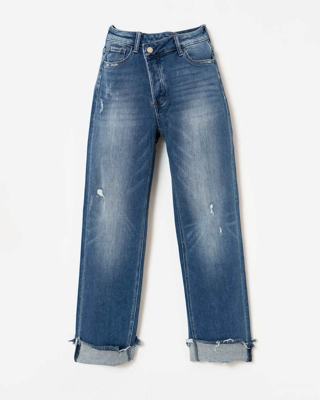 Women's Fashion Individual Casual Loose Jeans - MYLUXURY LANE ENTERPRISE