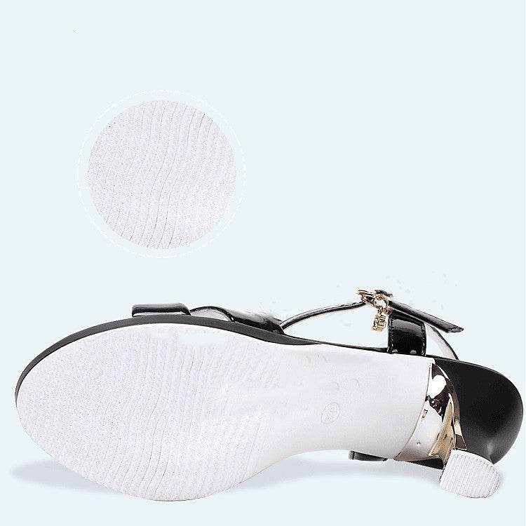 Women Chunky Heel High Women's Shoes - MYLUXURY LANE ENTERPRISE
