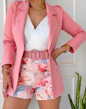 New Casual Fashion Set Small Suit Women's Clothing - MYLUXURY LANE ENTERPRISE