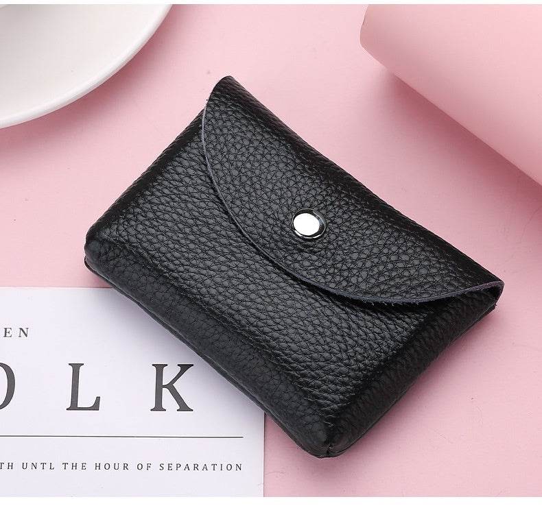 Cattlehide Card Bag Large Capacity Multiple Card Slots Driver's License Package - MYLUXURY LANE ENTERPRISE