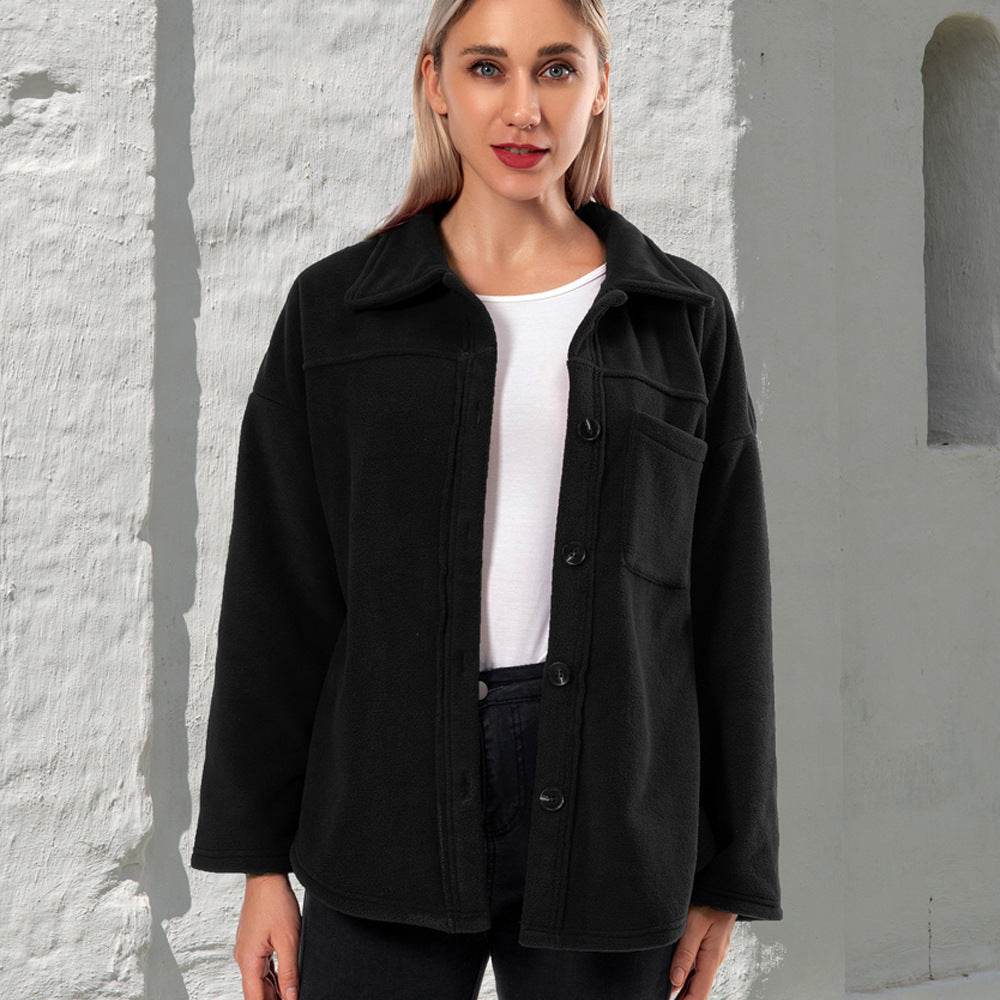 Autumn And Winter Plush Hoodie Women's Jacket - MYLUXURY LANE ENTERPRISE