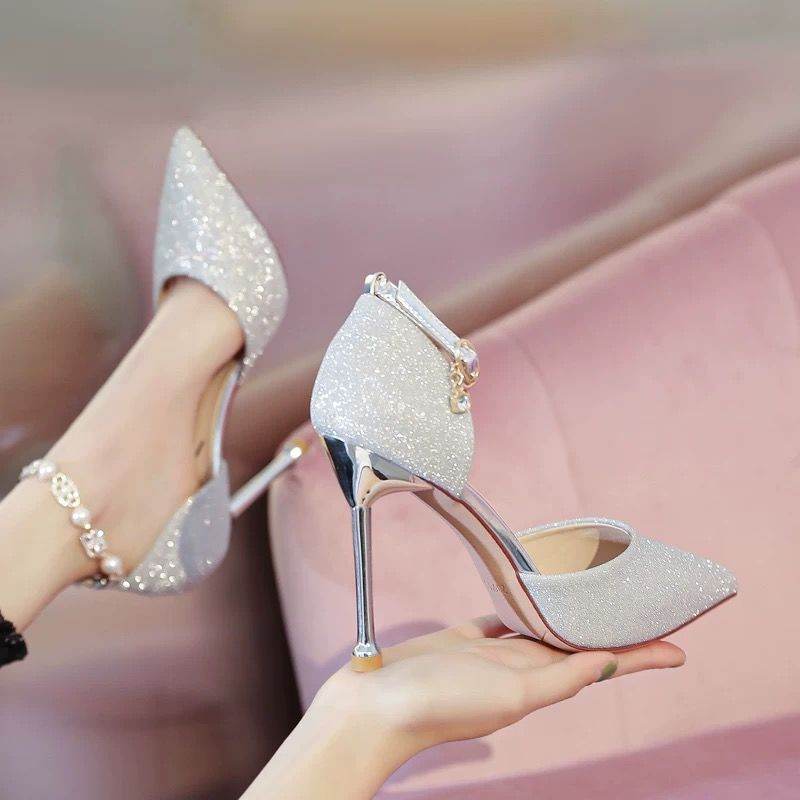 French High Heels Wedding Shoes Design Sense Dignified Goddess - MYLUXURY LANE ENTERPRISE