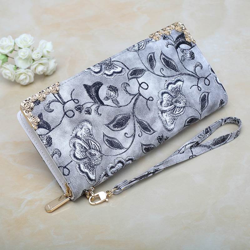 Long Large Capacity Mobile Phone Bag Women's Wallet - MYLUXURY LANE ENTERPRISE