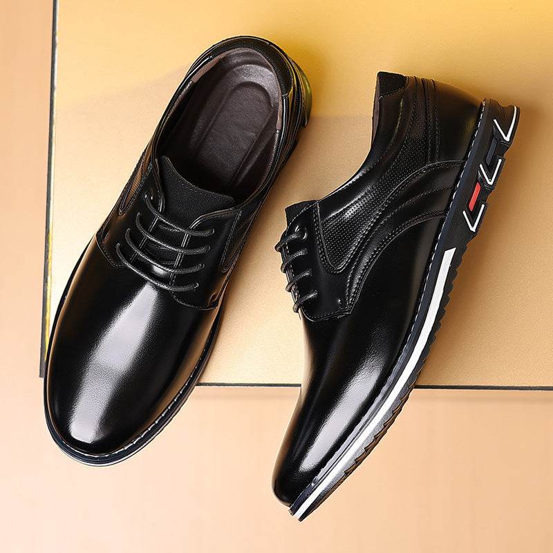 Men's Work Fashion Leather Shoes - MYLUXURY LANE ENTERPRISE
