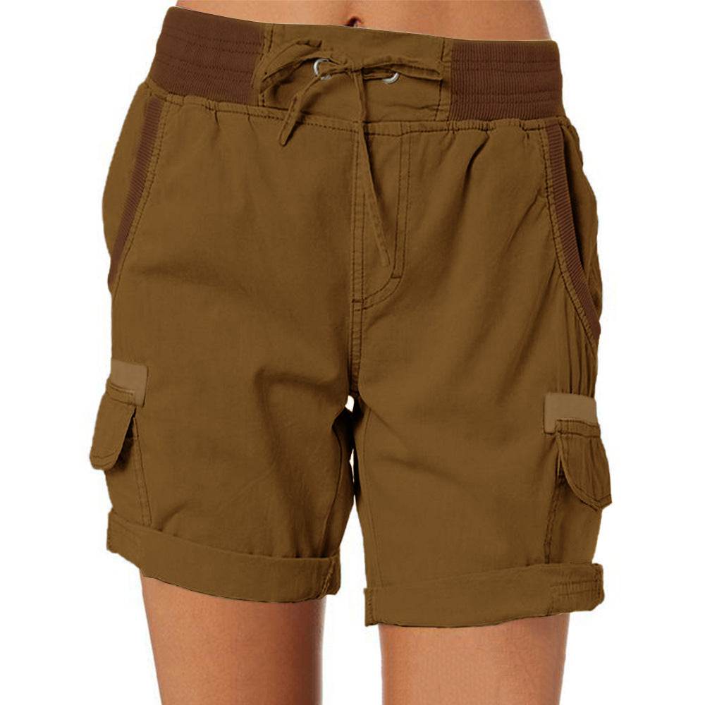 Women's Casual High Waist Cargo Shorts - MYLUXURY LANE ENTERPRISE