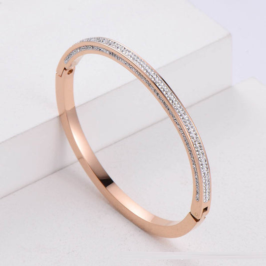 Mud Diamond Titanium Steel Bracelet - MYLUXURY LANE ENTERPRISE