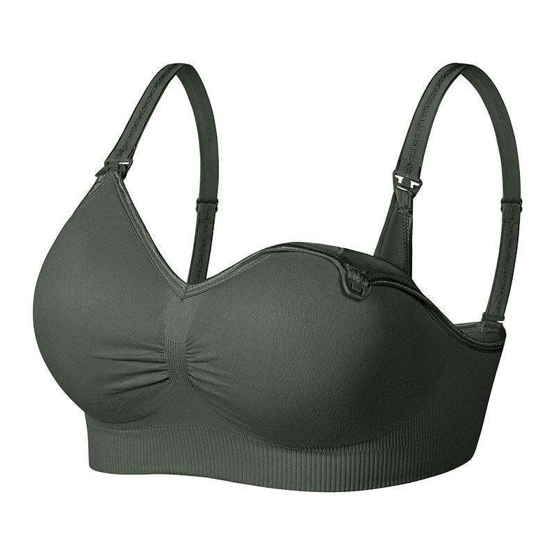Large Size Full Cup Wireless Push Up Nursing Bra - MYLUXURY LANE ENTERPRISE
