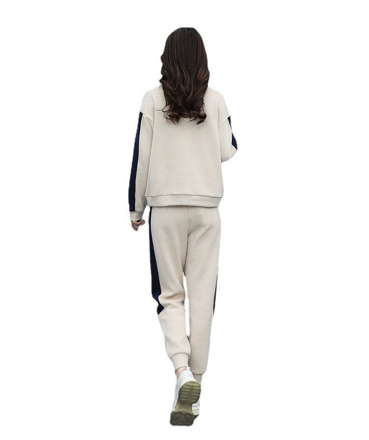 Thickened Velvet Sport Suit Women's Long-sleeved Sweater Casual Wear - MYLUXURY LANE ENTERPRISE