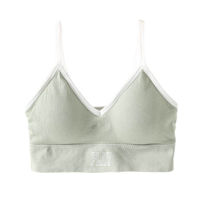 Beauty Back Thread No Steel Ring Bra Base Girl Underwear Student Vest - MYLUXURY LANE ENTERPRISE
