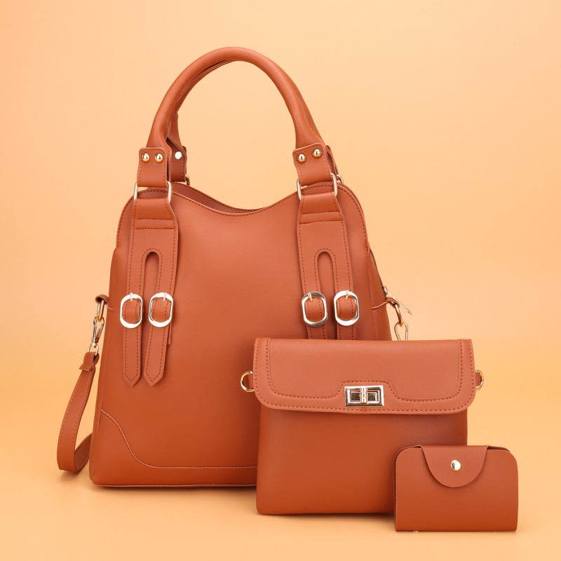 New Fashion Belt Decorative Three-piece Bag - MYLUXURY LANE ENTERPRISE