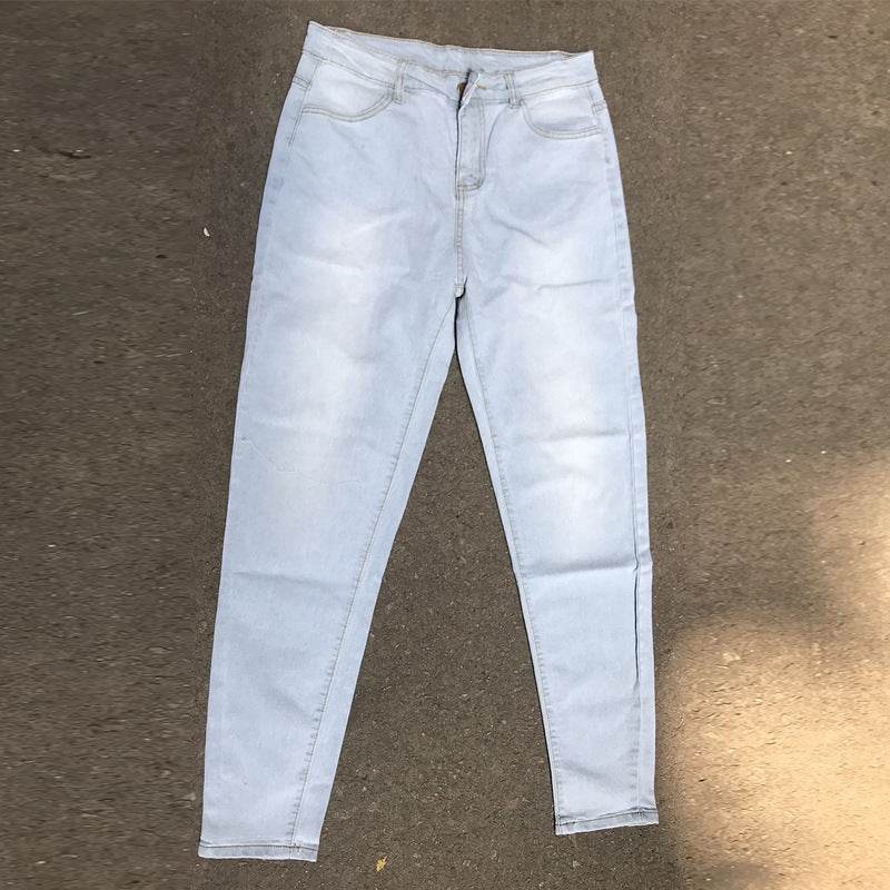 European And American Women's Clothing Urban Leisure Denim Skinny Pants - MYLUXURY LANE ENTERPRISE