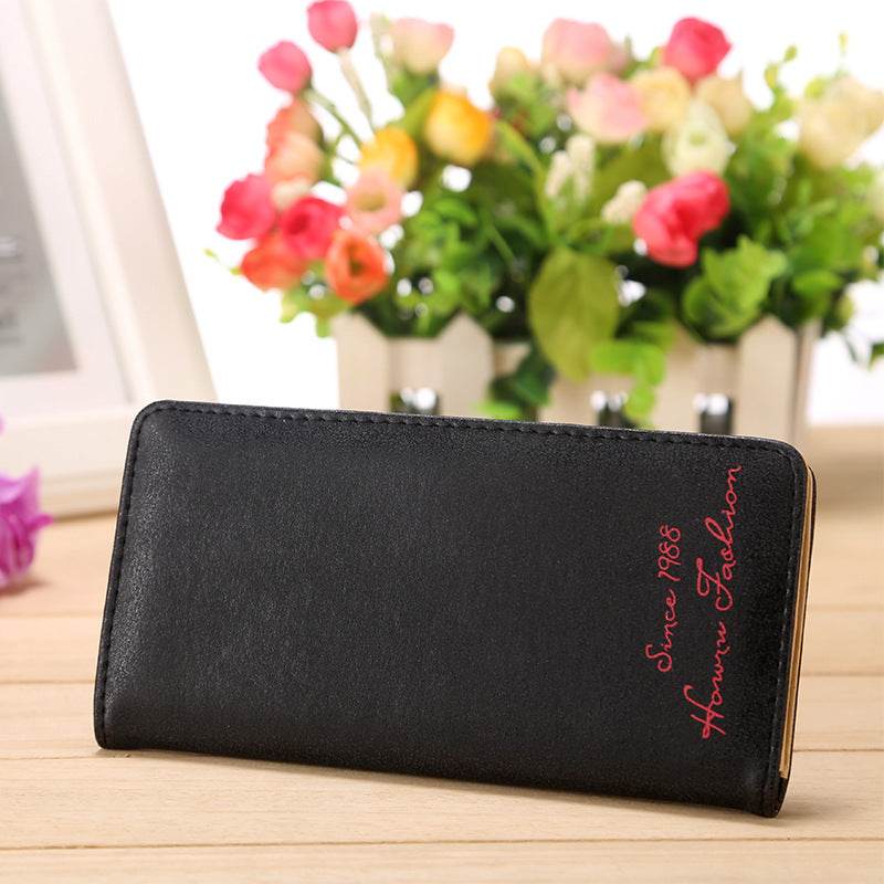 Women's Mid-length Korean-style Frosted Wallet - MYLUXURY LANE ENTERPRISE