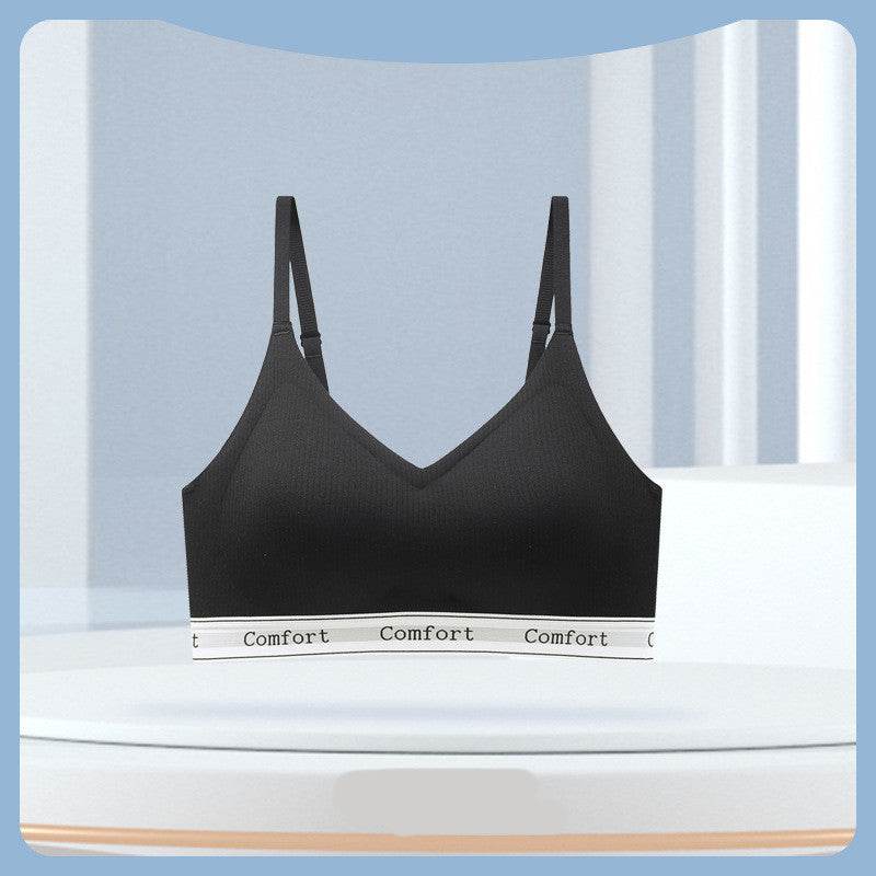 Seamless Comfort Wireless Bra for Women - Soft Jelly Support, Removable Pads, Breathable & Stretchy Fabric, Perfect for Sports & Casual Attire - MYLUXURY LANE ENTERPRISE