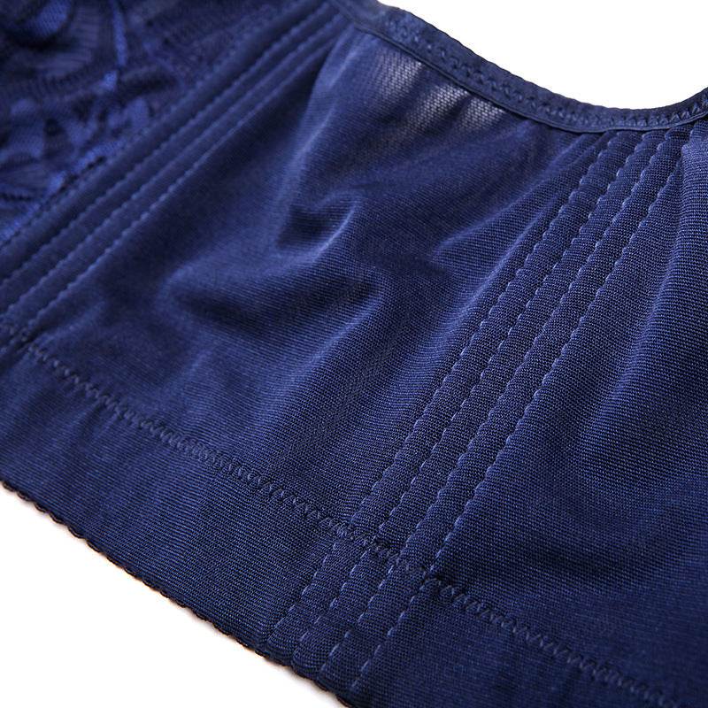 Large Bra Lace Breathable Gathered Adjustable Women - MYLUXURY LANE ENTERPRISE