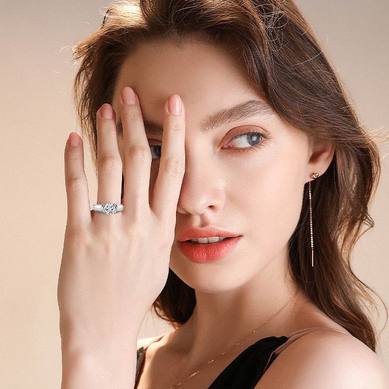 S925 Sterling Silver Plated 18K Gold Ring - MYLUXURY LANE ENTERPRISE