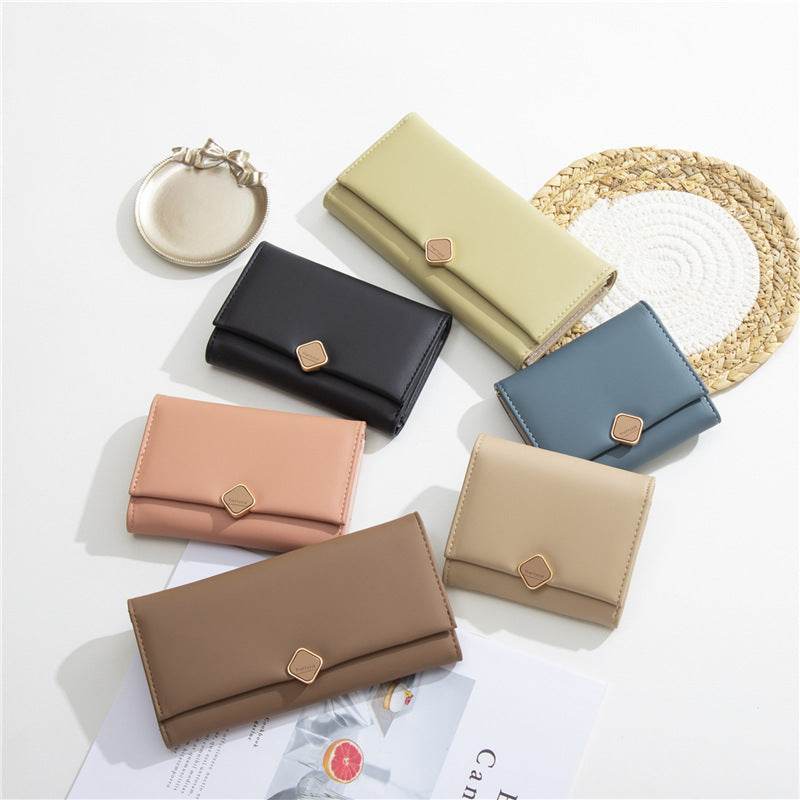 Women's Fashion Simple Multifunctional Tri-fold Wallet - MYLUXURY LANE ENTERPRISE