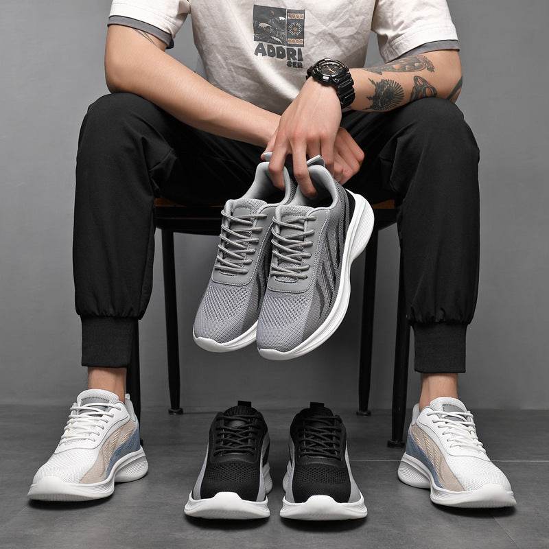 New Summer Breathable Mesh Shoes Flying Woven Casual All-matching Fashionable Sports Shoes - MYLUXURY LANE ENTERPRISE