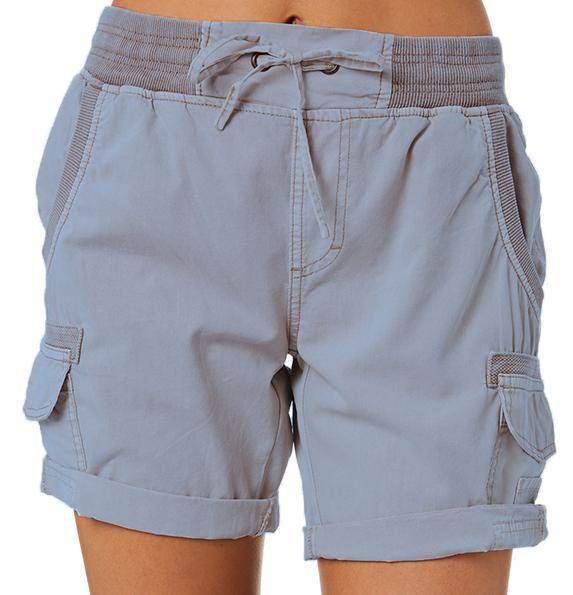Women's Casual High Waist Cargo Shorts - MYLUXURY LANE ENTERPRISE