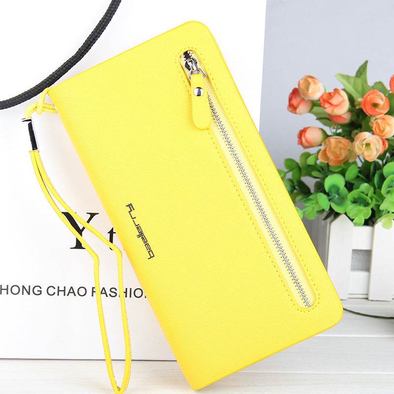 Multi-functional Women's Wallet Long Zipper Phone Bag - MYLUXURY LANE ENTERPRISE