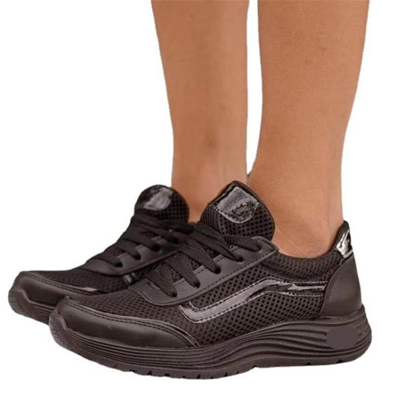 Lace-up Sports Style Low-top Shoes Women - MYLUXURY LANE ENTERPRISE