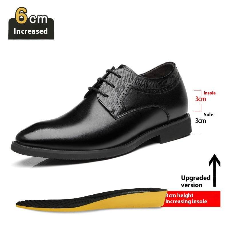 Business Formal Wear Leather Shoes Men's Pointed Casual Shoes - MYLUXURY LANE ENTERPRISE