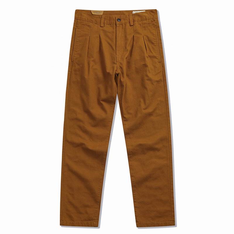 Autumn Cotton Straight Cargo Pants Men's - MYLUXURY LANE ENTERPRISE