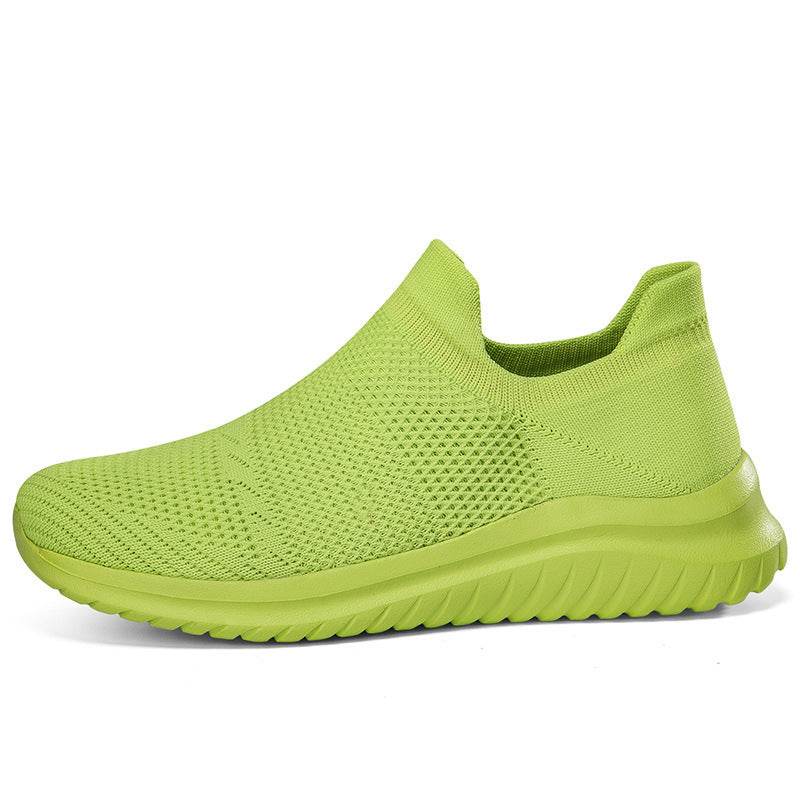 Flying Woven Women's Shoes Mesh Shoes Plus Size Casual Mesh Sneaker - MYLUXURY LANE ENTERPRISE