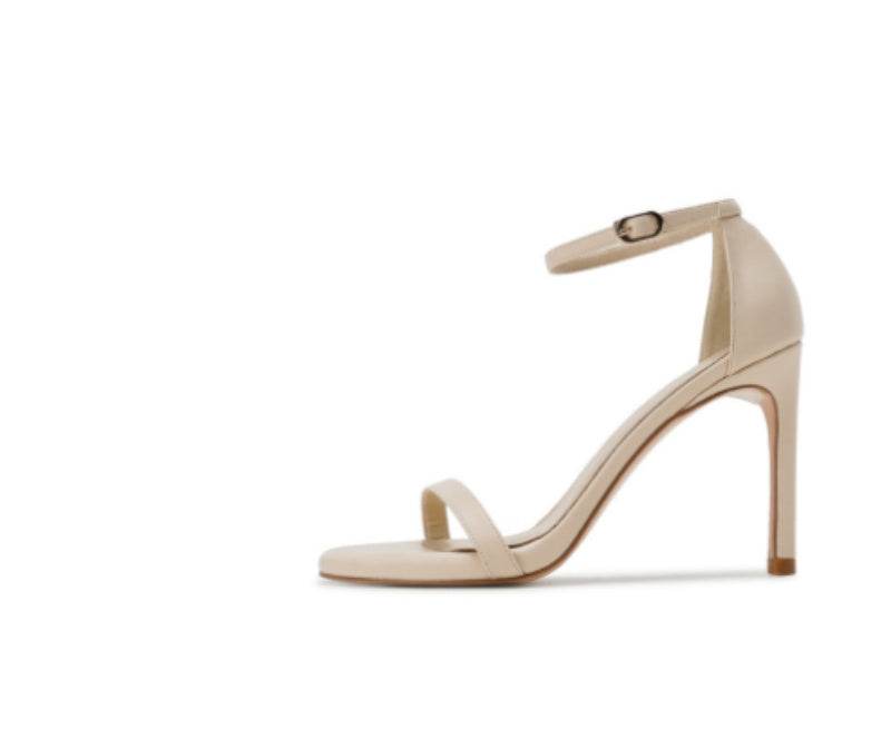 Women's Stiletto Heel Sandals With Buckle Strap - MYLUXURY LANE ENTERPRISE