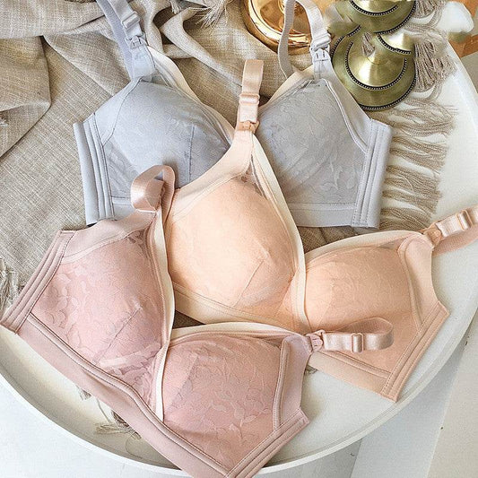 Confinement Bra New Pregnancy Dear Breastfeeding Bras Gathered Before Cross Breastfeeding Pregnant Women Underwear - MYLUXURY LANE ENTERPRISE