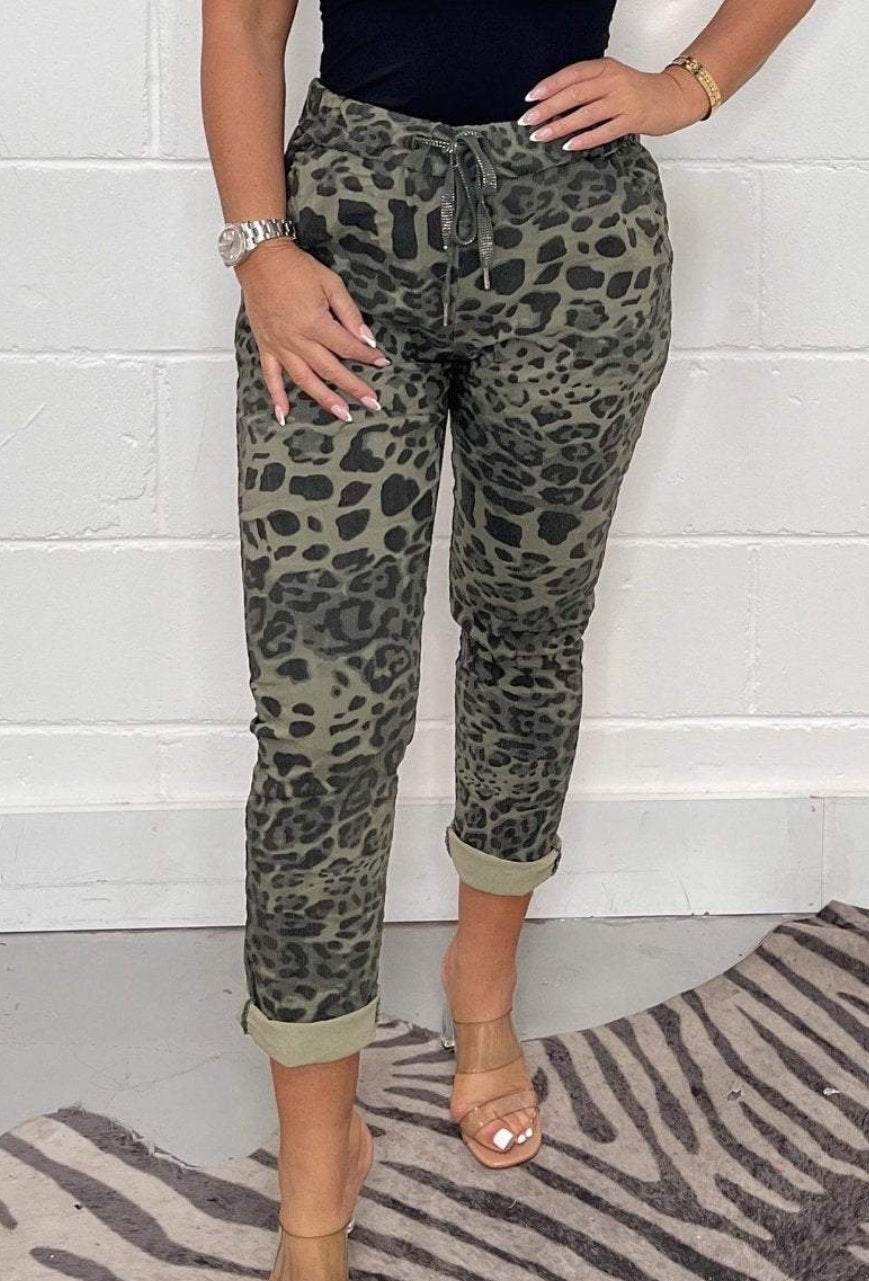 Fashion Camouflage Print Loose Casual Pants Sports Pants - MYLUXURY LANE ENTERPRISE