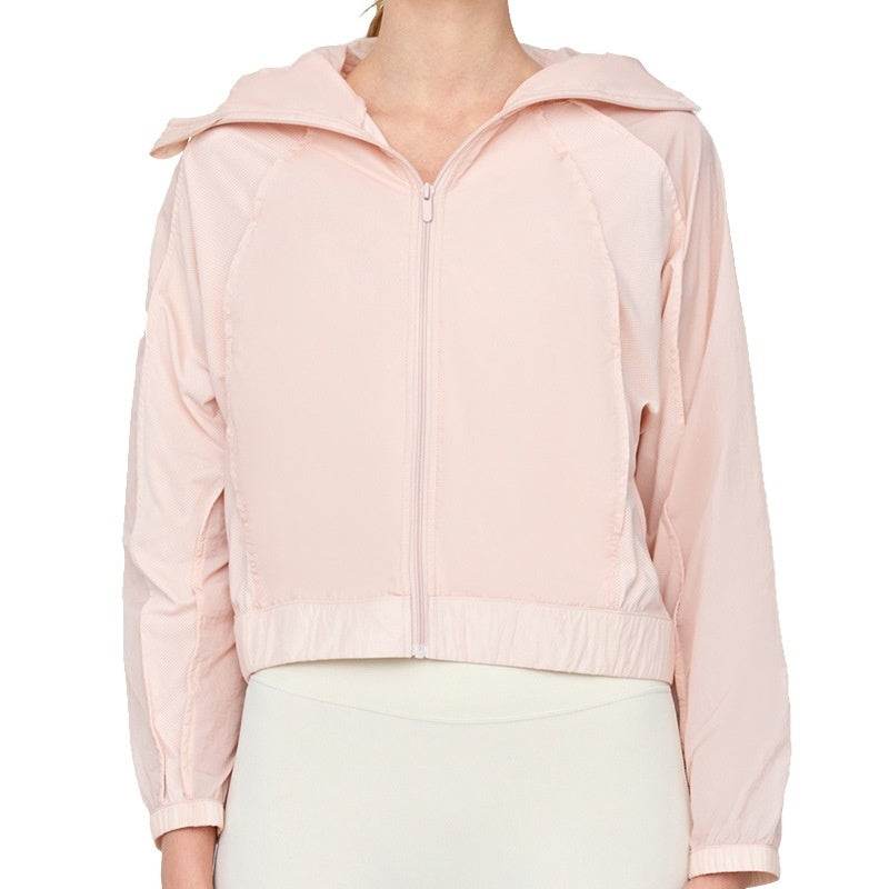 Large Brim Thin Mesh Breathable Sports Jacket - MYLUXURY LANE ENTERPRISE