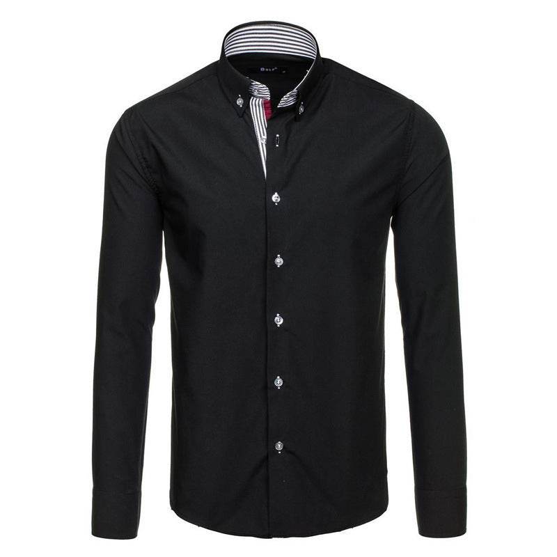 Men's Long-sleeved Shirt Fashion - MYLUXURY LANE ENTERPRISE