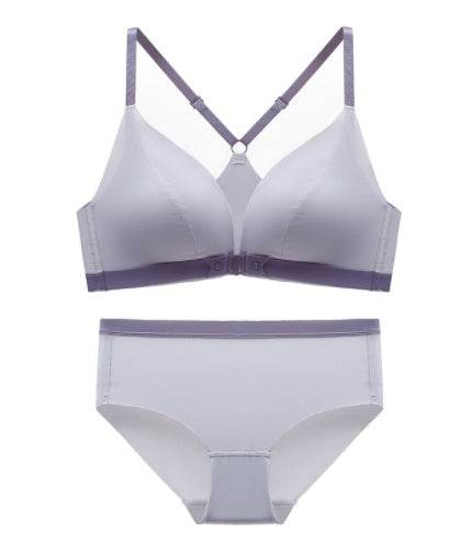 Bra Without Steel Ring Push Up Seamless Underwear Ladies Suit - MYLUXURY LANE ENTERPRISE
