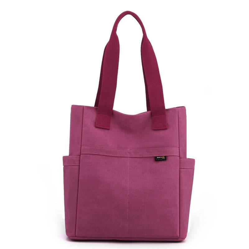 Casual Portable Summer New Shoulder Bag Canvas Bag For Women - MYLUXURY LANE ENTERPRISE