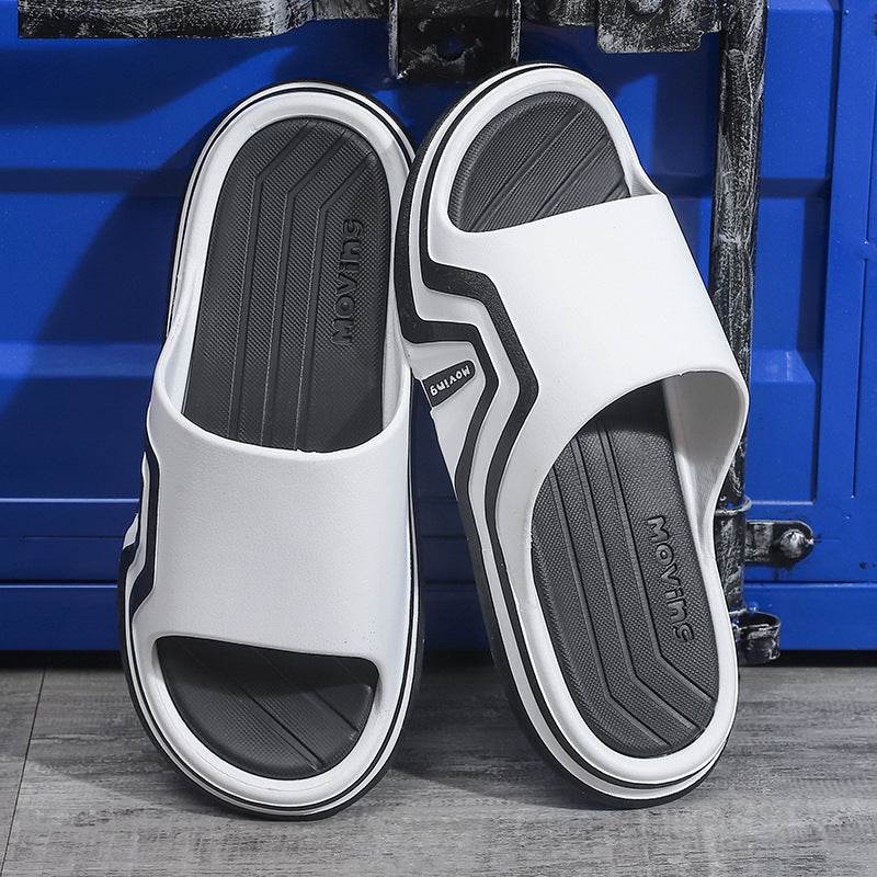 Outer Wear Home Non-slip Couple Bathroom Inside Bath Thick Bottom Sandal Mop - MYLUXURY LANE ENTERPRISE