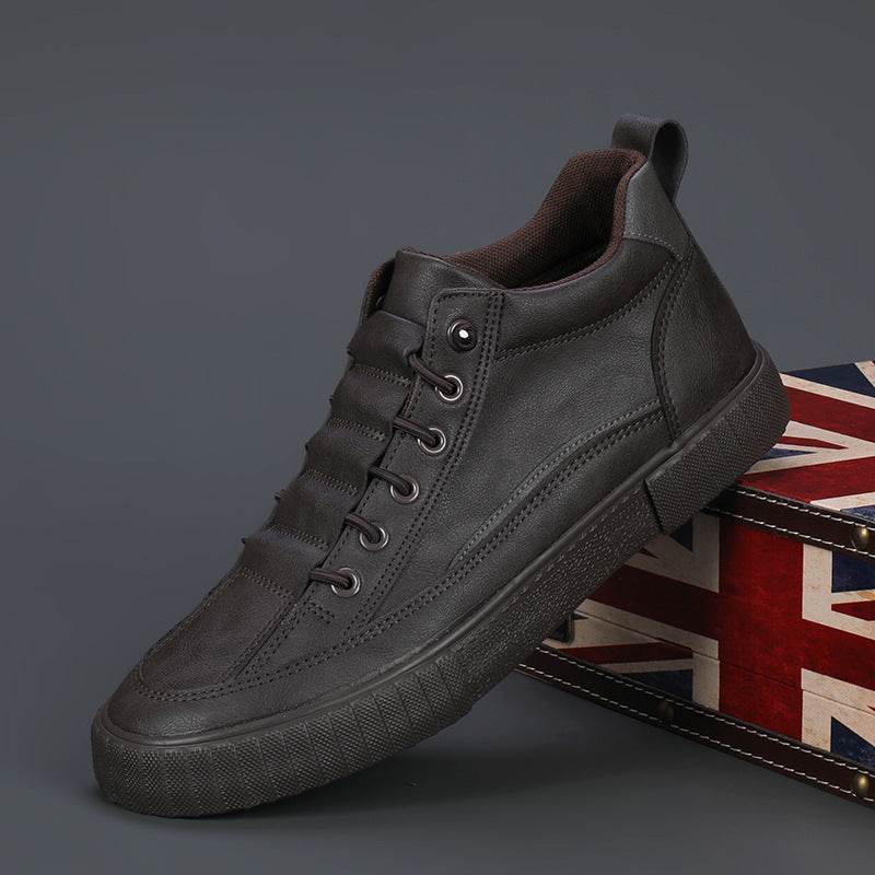 Winter High-top Casual Cotton-padded Shoes Warm Non-slip - MYLUXURY LANE ENTERPRISE