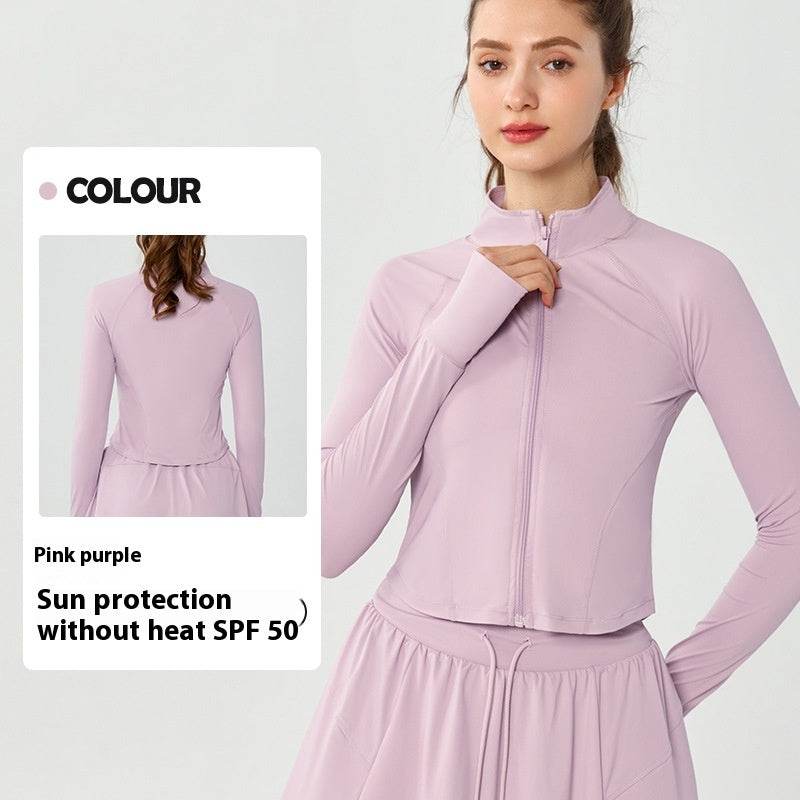 Women's Fashion Slim-fit Hood Ice Sun-protective Clothing - MYLUXURY LANE ENTERPRISE