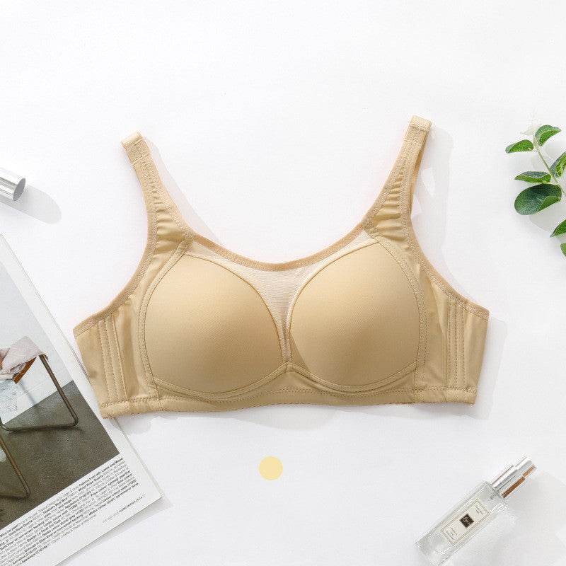 Women's Wireless Large Size Full Cup Thin Bra - MYLUXURY LANE ENTERPRISE