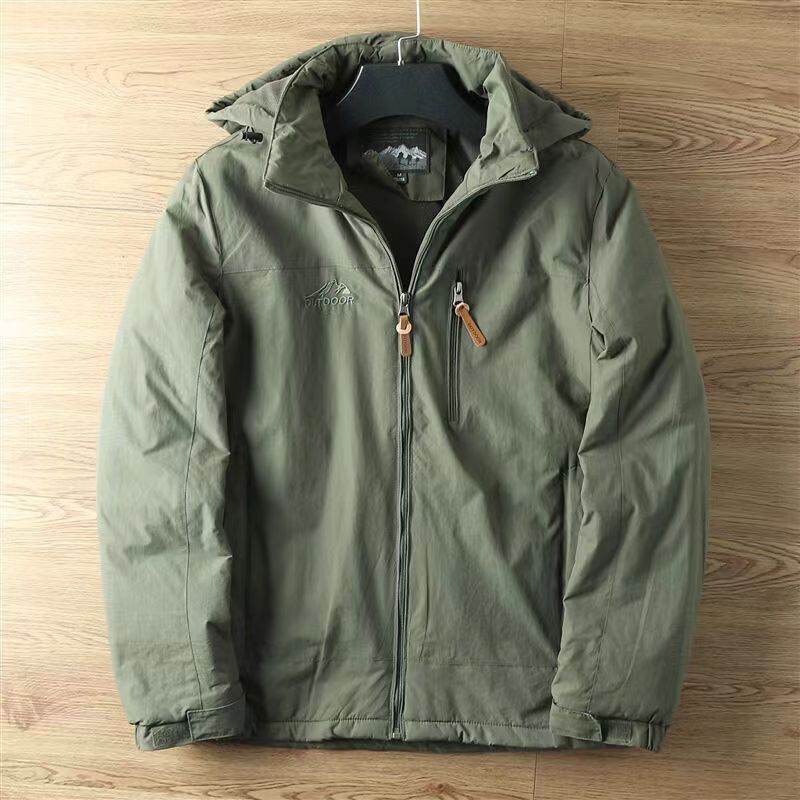Men's Outdoor Fleece Jacket Detachable Anorak - MYLUXURY LANE ENTERPRISE