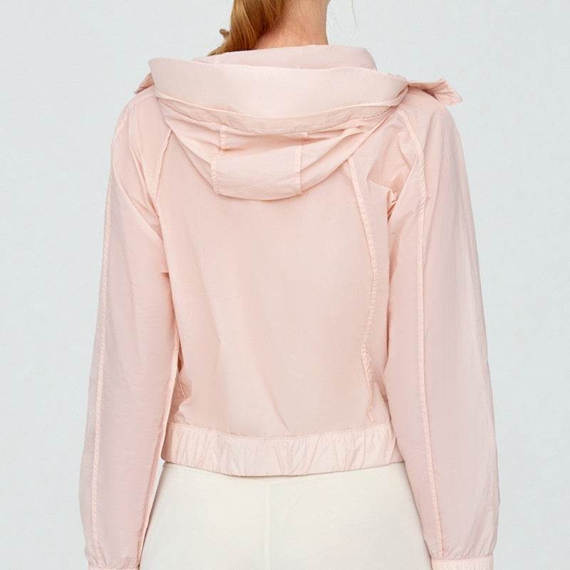 Large Brim Thin Mesh Breathable Sports Jacket - MYLUXURY LANE ENTERPRISE