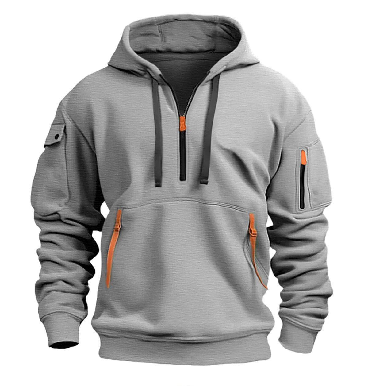 Cotton Dropped Shoulder Hooded Sweatshirt Men's Women's Plus Size Loose Pullover Fashion Sweatshirt - MYLUXURY LANE ENTERPRISE