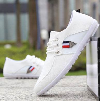 Men'S Soft-Soled Canvas Shoes, Sports And Leisure Cloth Shoes, Peas Shoes - MYLUXURY LANE ENTERPRISE