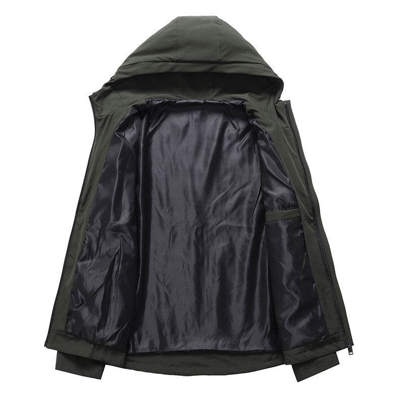 Men's Fashion Casual Solid Color Jacket - MYLUXURY LANE ENTERPRISE
