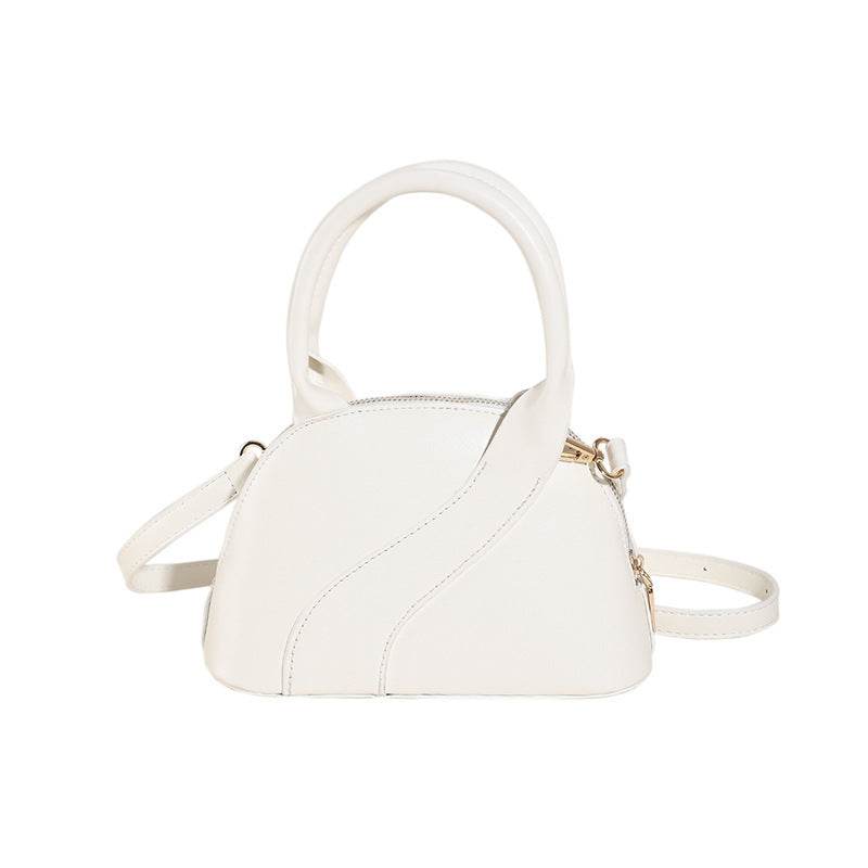 Textured Special-interest Design Shell Bag Handbag - MYLUXURY LANE ENTERPRISE