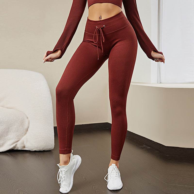 Seamless Fitness Yoga Wear Suit Sweat-absorbent Women - MYLUXURY LANE ENTERPRISE
