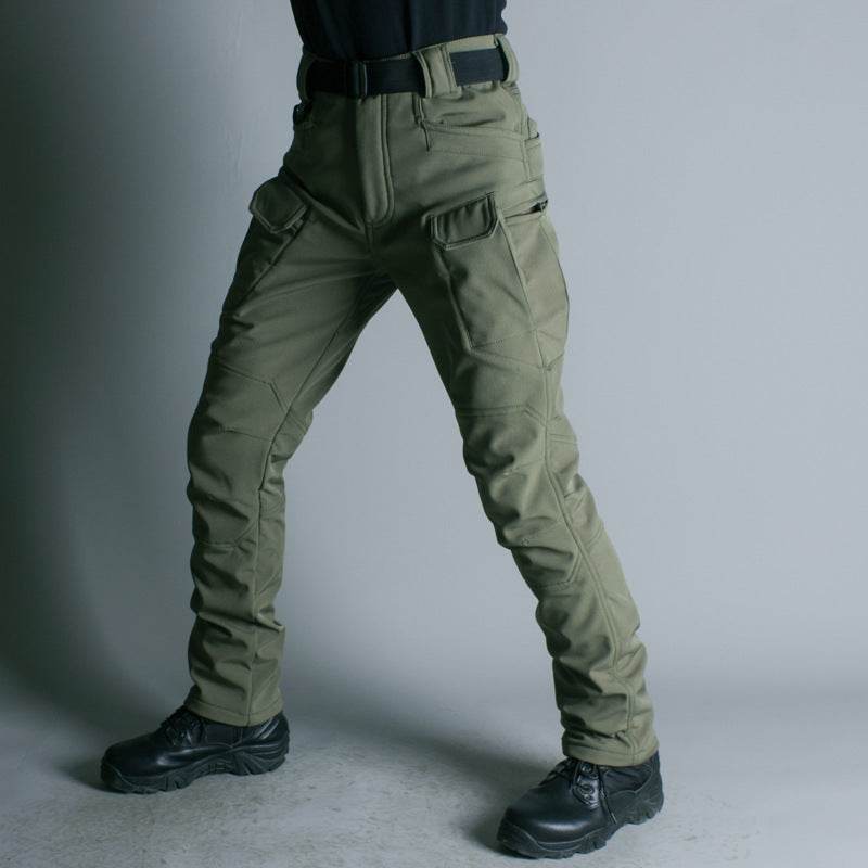 IX7 Shell Tactical Pants Men's Business Shirt Fleece Trousers - MYLUXURY LANE ENTERPRISE
