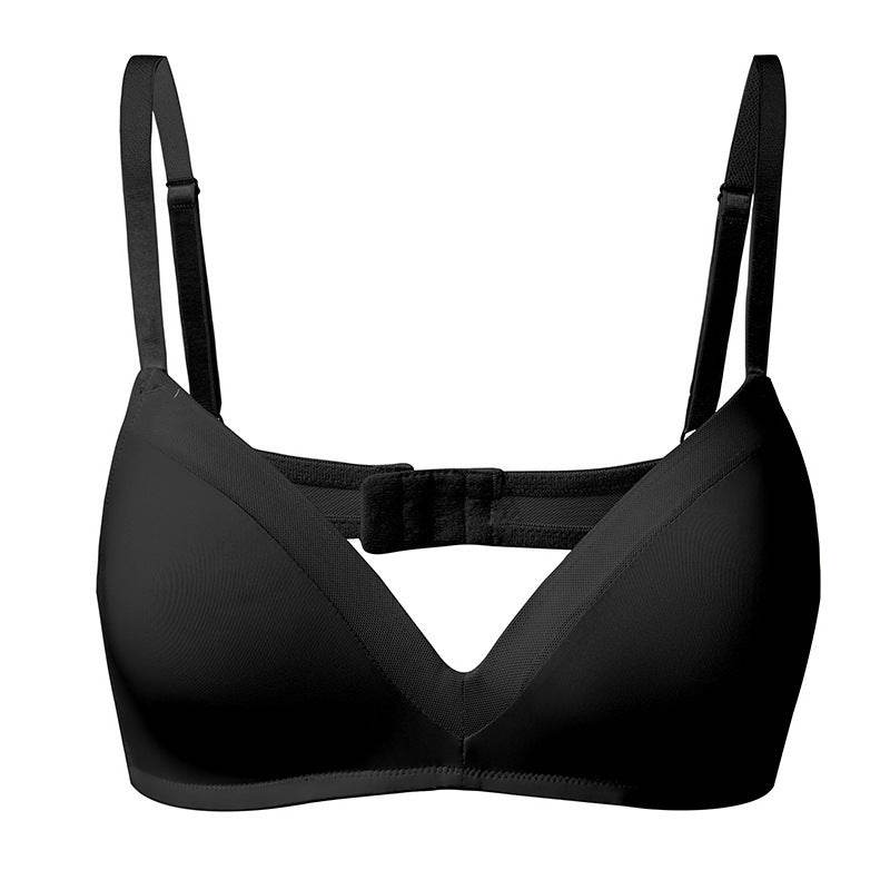 Push Up Comfort Pure Color Mesh Backless Bra - MYLUXURY LANE ENTERPRISE