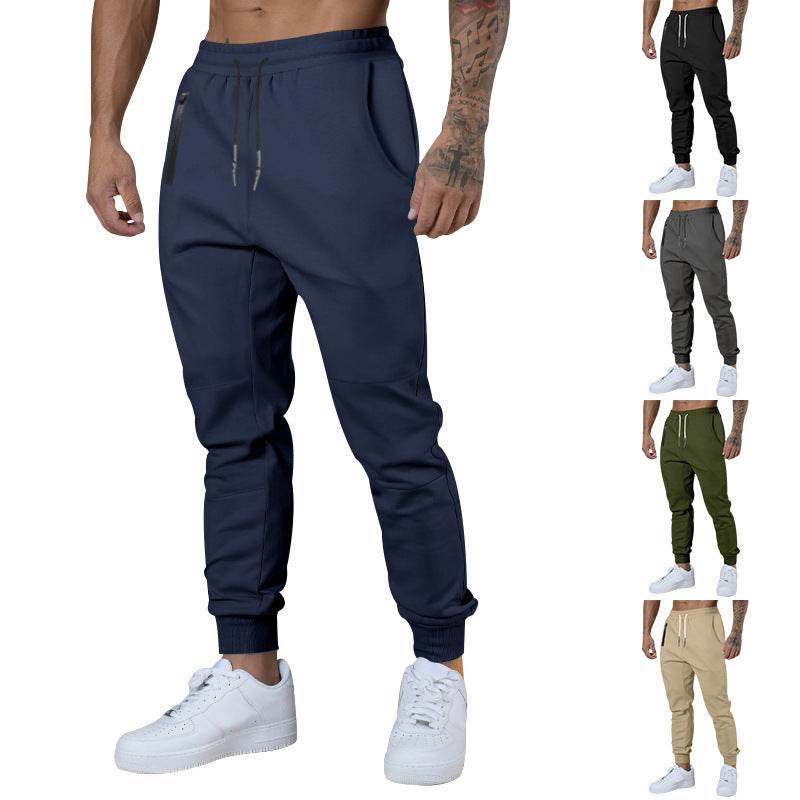 Men's Drawstring Sports Trousers Breathable - MYLUXURY LANE ENTERPRISE